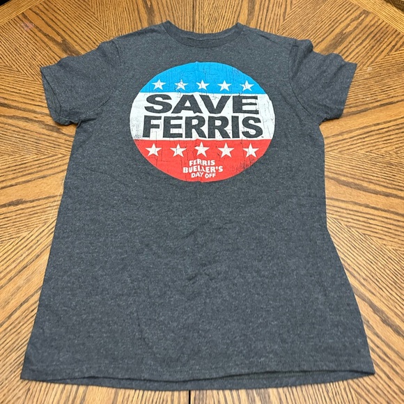 Save Ferris Affliggere Divertente 80s Film Uomo Cotone T-Shirt - Foto 4